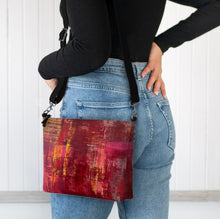 POMEGRANATE GOLD CROSSBODY HANDBAG