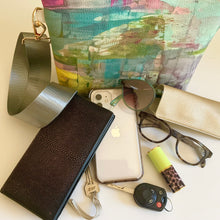 AQUA CERISE CROSSBODY HANDBAG