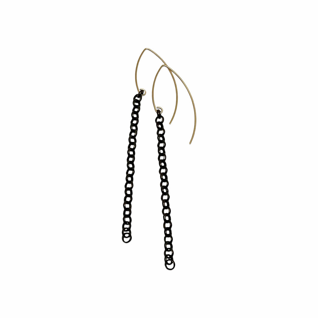 NOIR EARRINGS - LARGE
