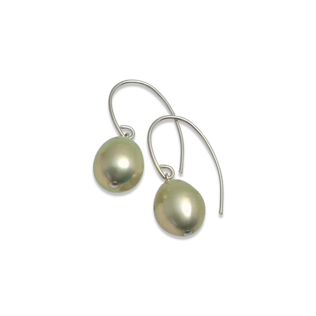 PASTEL PEARL SIMPLE EARRINGS