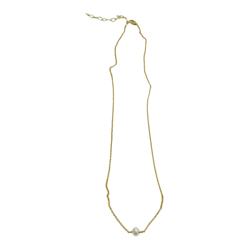IVORY TINY PEARL NECKLACE