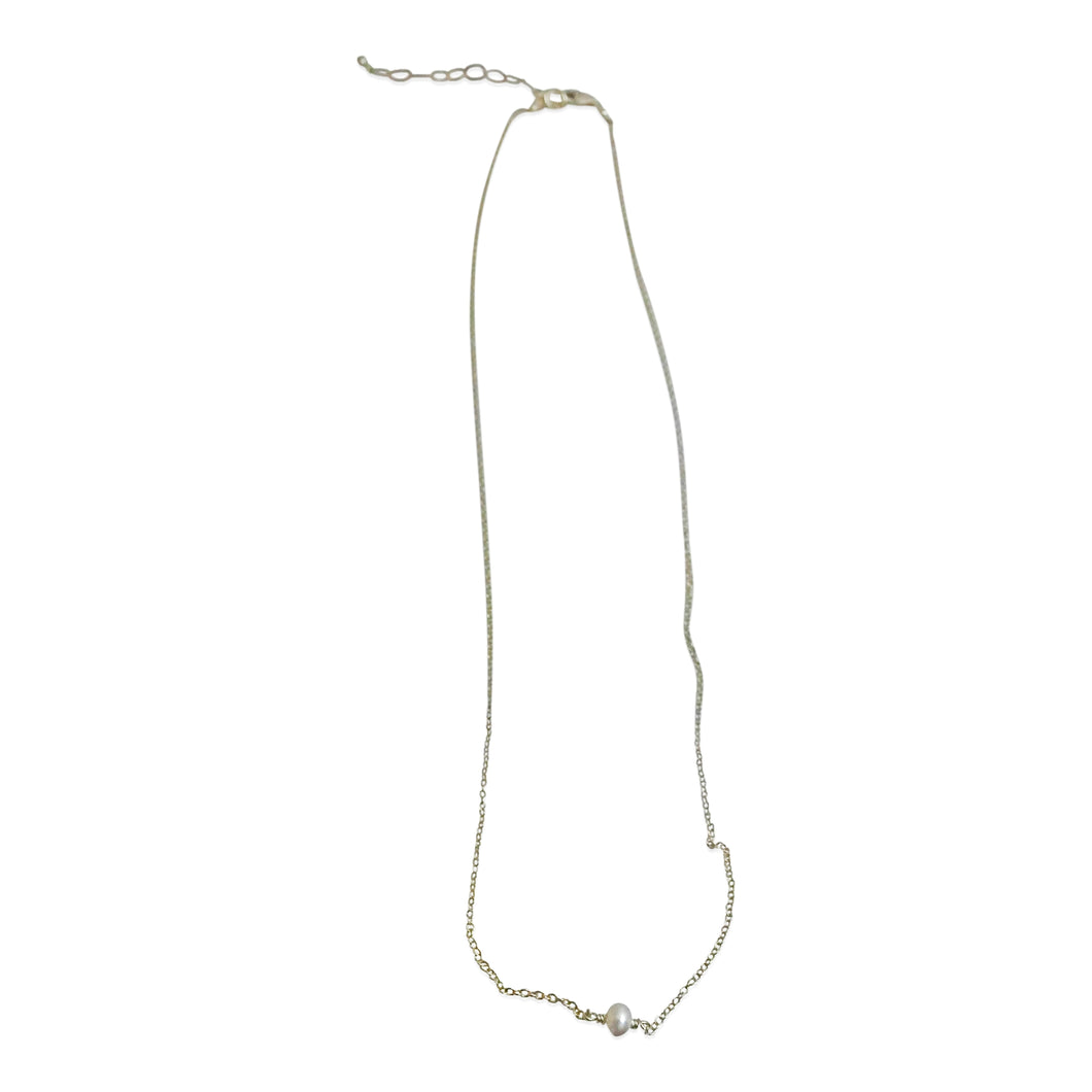 IVORY TINY PEARL NECKLACE