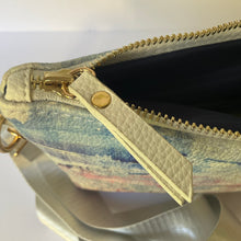 IRIDESCENT BLUSH CROSSBODY HANDBAG