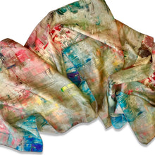 IRIDESCENT BLUSH OVERSIZED SCARF/SHAWL WRAP