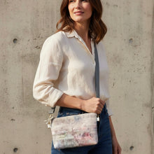 PLATINUM PEARL CROSSBODY HANDBAG