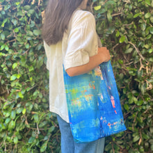 COBALT MOSS URBAN TOTE