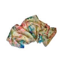 IRIDESCENT BLUSH SCARF