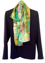 AQUA CERISE SCARF