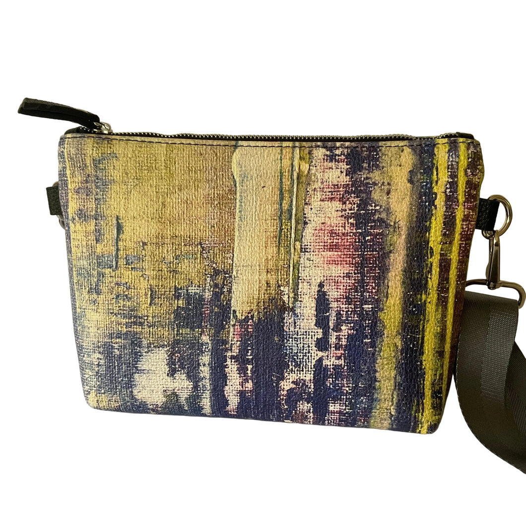 CERULEAN LIME CROSSBODY HANDBAG