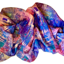COBALT ROSE OVERSIZED SCARF/SHAWL WRAP