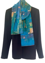 COBALT MOSS OVERSIZED SCARF/SHAWL WRAP
