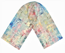 IRIDESCENT BLUSH SCARF