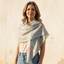 PLATINUM PEARL OVERSIZED SCARF/SHAWL WRAP
