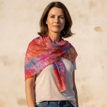 VERMILLION PINK OVERSIZED SCARF/SHAWL WRAP