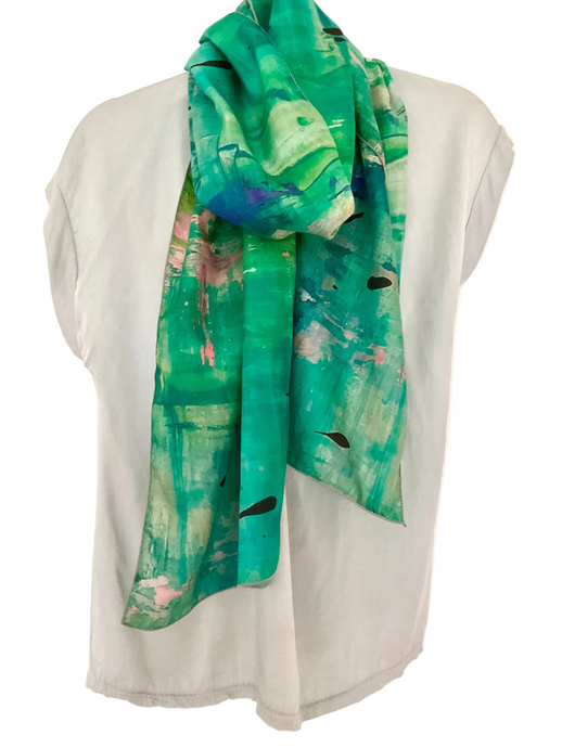 ULTRAMARINE VIOLET SCARF