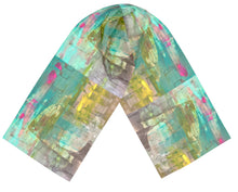 AQUA CERISE SCARF
