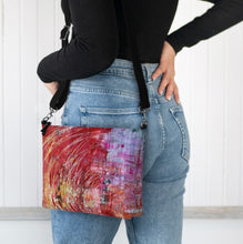 VERMILLION PINK CROSSBODY HANDBAG