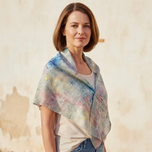 IRIDESCENT BLUSH OVERSIZED SCARF/SHAWL WRAP