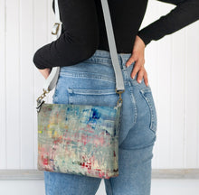 IRIDESCENT BLUSH CROSSBODY HANDBAG