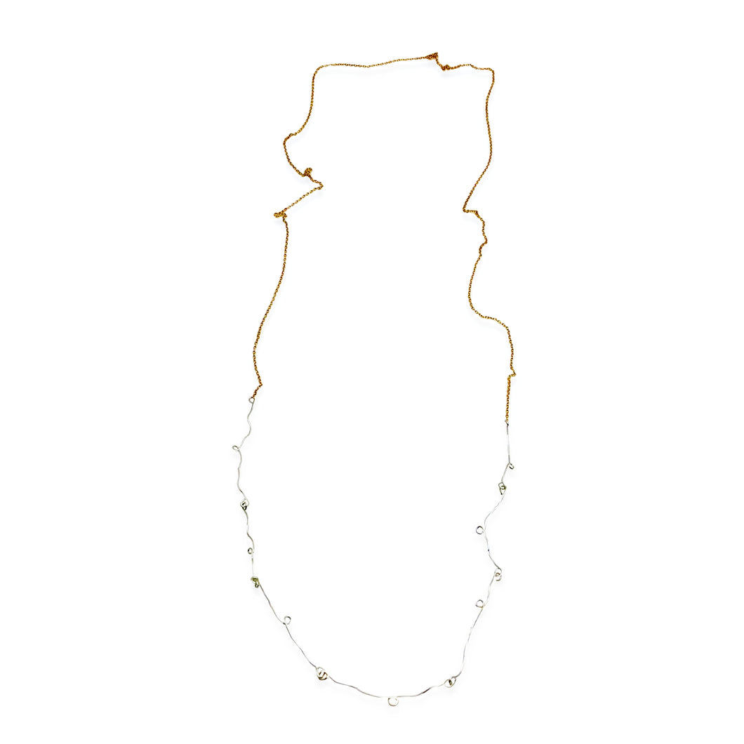 TENDRIL LONG NECKLACE