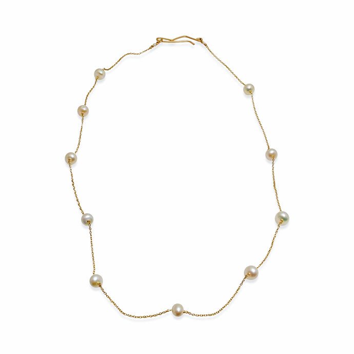 DELICATE NECKLACE - IVORY PEARL