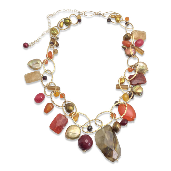 BRIGHT FALL LUX ORGANIC NECKLACE