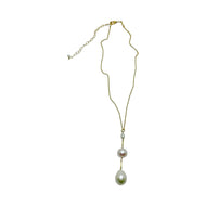 TIER NECKLACE - IVORY PEARL