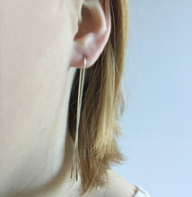 TWIST EARRINGS - LONG
